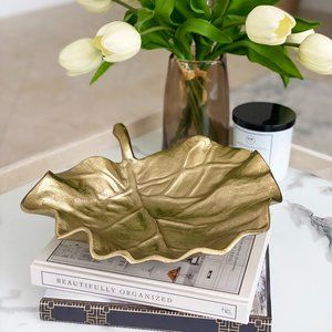 Gold Leaf Tray